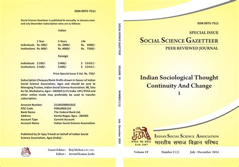India Social Science Associaton - ISSA | Member Indian Association of ...