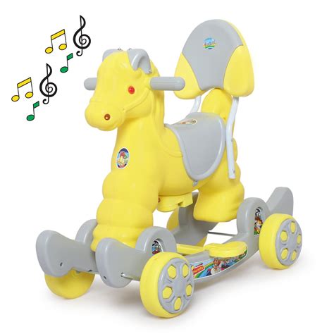 Fun Ride Funride Musical Rocking Horse Ride On For Kids-Murphy Super 2 ...