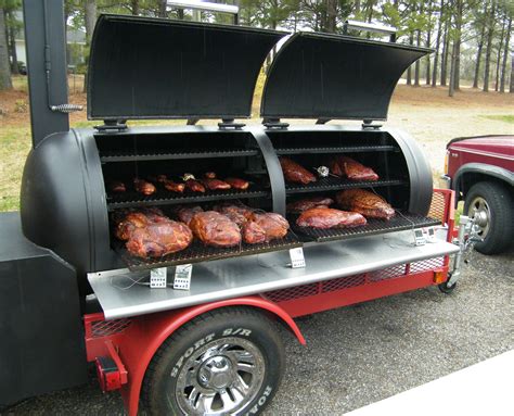 The first cook on the smoker my hubby built. | Bbq pit, Bbq pit smoker ...
