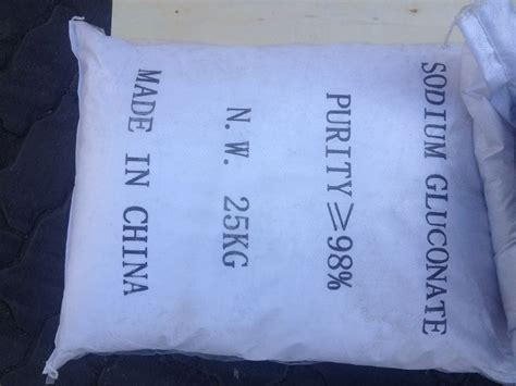 China Good Retarder Used in Concrete Admixture Sodium Gluconate - China ...