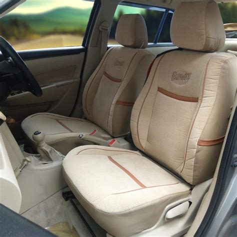Elegant Waves Beige Fabric Car Seat Cover for Renault Duster (for RXE ...