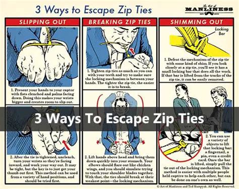 Zip Tie Escape Challenge 的图像结果