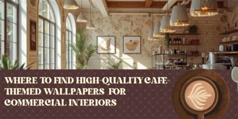 Where to Find High-Quality Café-Themed Wallpapers