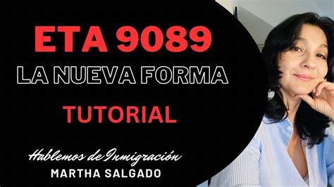 NUEVA FORMA ETA 9089 -TUTORIAL - YouTube