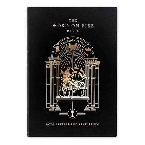 Word on Fire Bible (Volume II): Acts, Letters and Revelation ...