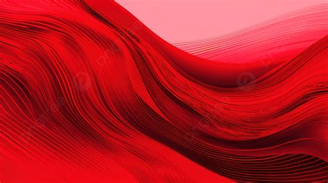 Red Abstract Background With Wavy Lines, Picture Of Red Wave, Red, Wave ...