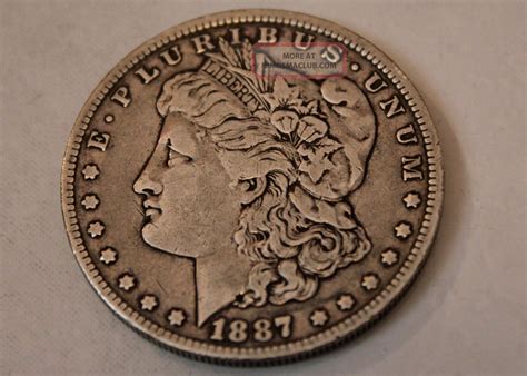 1887 U. S. Morgan Silver Dollar