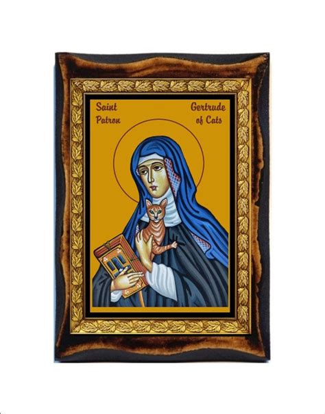 Saint Gertrude of Nivelles Sainte Gertrude Santa Gertrude Sankt Gertrud ...