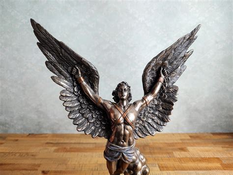 Icarus Son of Daedalus With Wings Escape From Crete, Bronze Finish ...