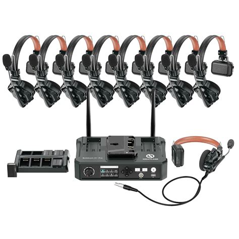 Buy Hollyland Solidcom C1 PRO 9-Users Wireless Headset Intercom System ...