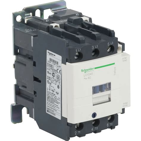 Buy Schneider TeSys LC1D40N7 40 Amp 3 Pole Power Contactor Online