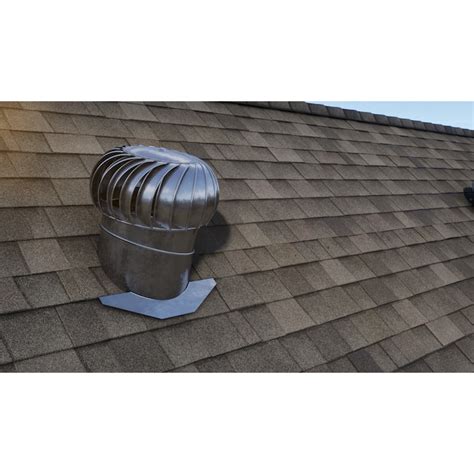Air Vent 12-Inches Aluminum Externally braced Roof Turbine Vent in the ...
