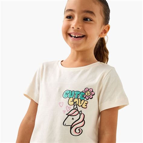 Buy Juniors Printed T-shirt and Pyjama Set from Juniors at just INR 699 ...