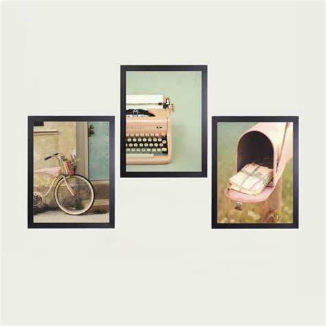 Buy Arsaa Pink Love Theme Posters-Paper - Set of 3- 30x40 Cm from Home ...