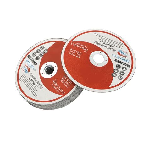 Cut Off Wheels 50 Pack 6 x .045 x 7/8 Inch Metal and Stainless Steel ...