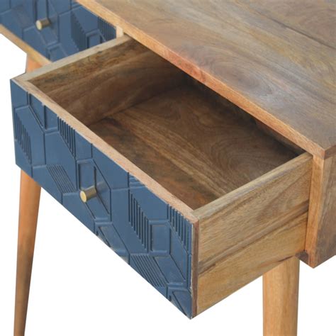 Acadia Black Console Table - ArtisanFurniture.in