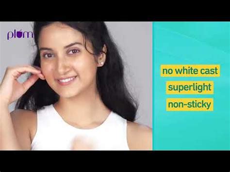 Plum Sunscreen - SPF 50 PA+++ Cica & Hyaluronic Acid Aqua-Light ...