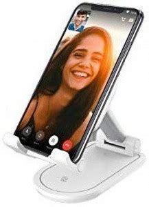 VibeX ™ LXI-63 Metal Adjustable Anti Slip Mobile Holder for Table ...