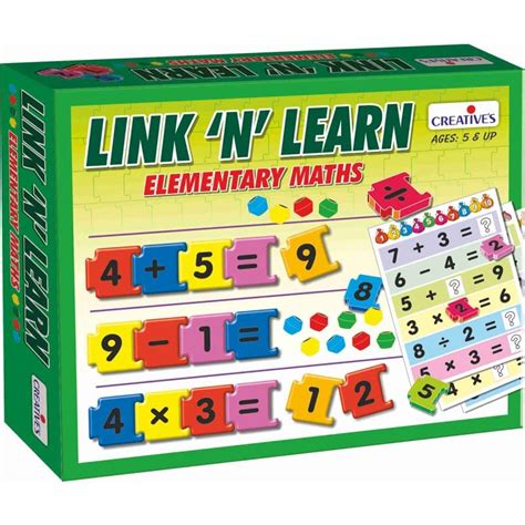 Buy Link 'N' Learn - Elementary Maths Game (5-7 Years) on Snooplay India