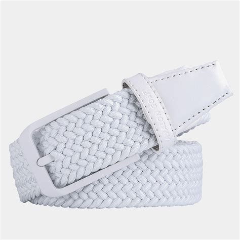 White Golf Belt | The Players Mens Golf Belt Collection from Avalon