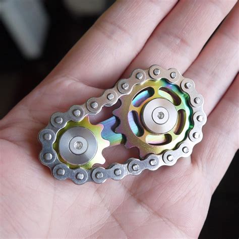 DMaos Fidget Spinner, Linkage Bike Chain Spinner Design 2 India | Ubuy