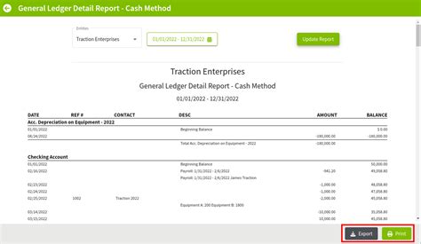 Image result for SQL Print General Ledger Report