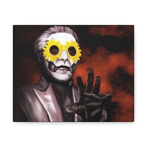 Canvas Wall Decor, Ghost Papa Emeritus IV, Terrifier Art the Clown ...
