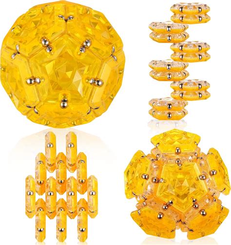 Amazon.com: RoomyRoc Magnetic Fidget Sphere - Pentagons Magnets Balls ...