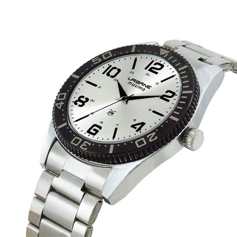 Maxima URBANE Men Silver Dial Analogue Watch - 69332CMGT