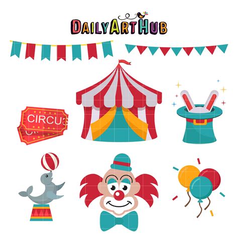 Circus Clip Art Set – Daily Art Hub – Free Clip Art Everyday
