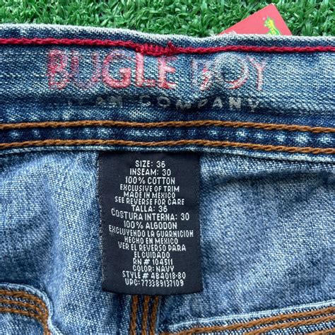 Vintage bugle boy jeans Baggy carpenter... - Depop