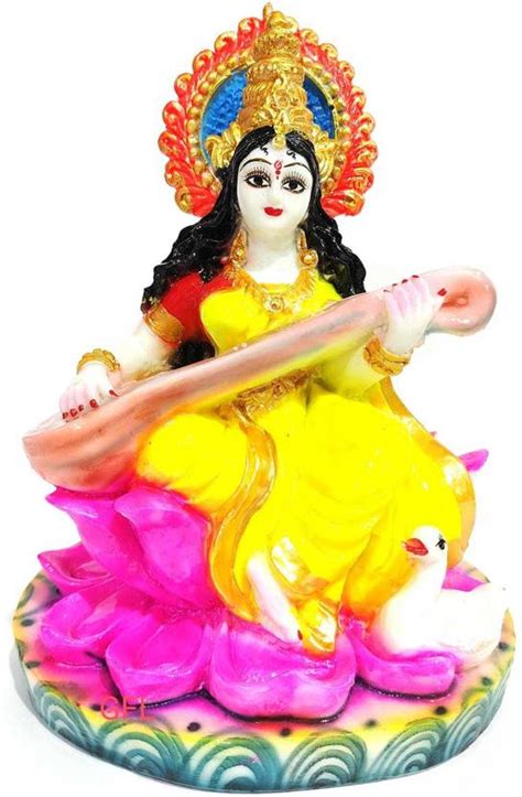 gifts for love Saraswati Maa Idol for Home Puja 10*5 inch Decorative ...