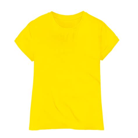 yellow t shirt 21104653 PNG