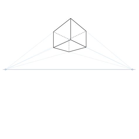 Image result for Two-Point Perspective Drawing Advanced Shapes