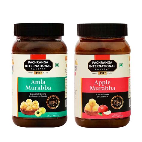 Fruit Preserve Duo – Amla & Apple Murabba - Pachranga International Pickles