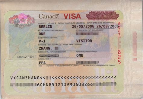 加拿大旅游签证图片 加拿大旅游签证图片大全_社会热点图片_非主流图片站