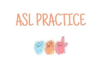 Functional Vocabulary in American Sign Language (ASL) - 20 Slides