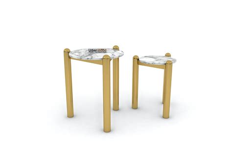 Barcelona Nested Tables (Golden Finish)