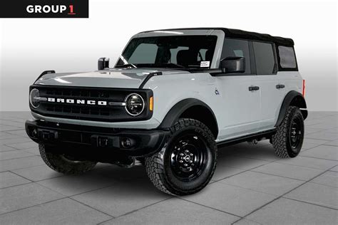 Pre-Owned 2022 Ford Bronco Black Diamond 4 Door SUV in Houston #NLB46477 | Group 1 Automotive