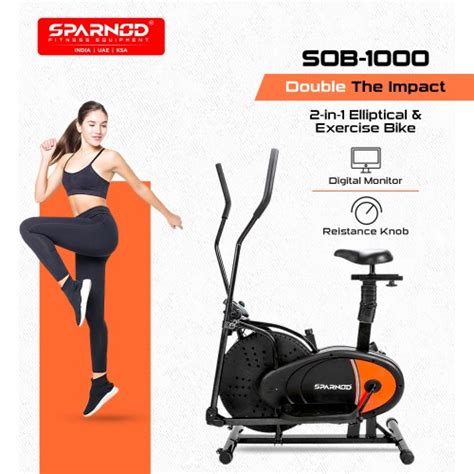SOB-1000 Elliptical Cross Trainer Cycle with Stylish Design