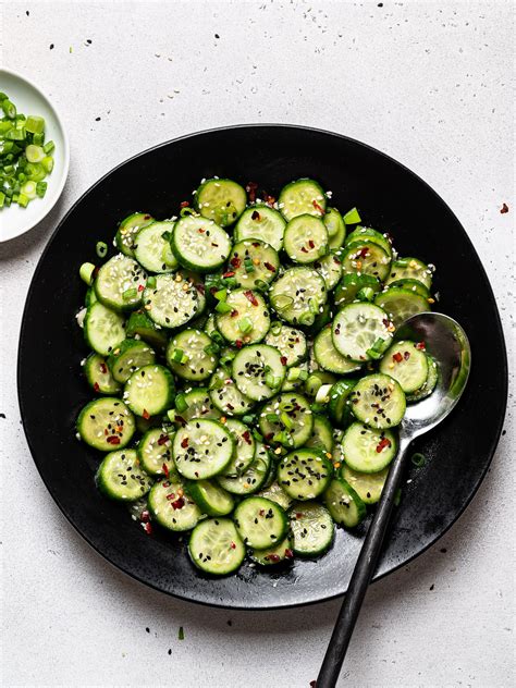 Sesame Cucumber Salad Recipe - Sandra Valvassori