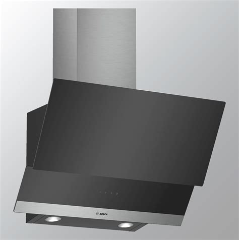 Bosch Serie|4 Wall Mounted Touch Control Inclined Hoods Chimneys 60 cm ...