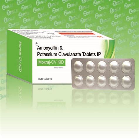 MOXRAJ-CV KID Tablets Elkos Healthcare Pvt. Ltd.