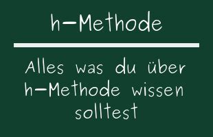 +H Methode Examples 的图像结果