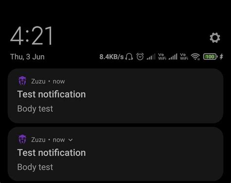 Flutter Messaging Notifications Firebase 的图像结果