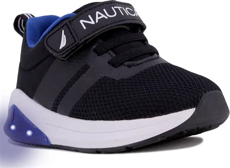 Buy Nautica Kids' Light-Up Flashing Sneaker Athletic Running Shoes with ...