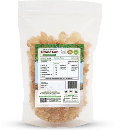 THANJAI NATURAL Gond Katira | Tragacanth Gum | Kathila Gum | Almond Gum ...