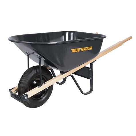 True Temper Steel Residential Wheelbarrow 6 cu. ft | ACE Hardware