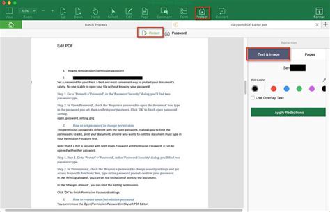 Image result for Redact a PDF File