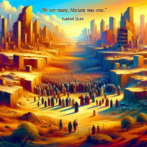 Ezekiel 33:24 Artwork | Bible Art